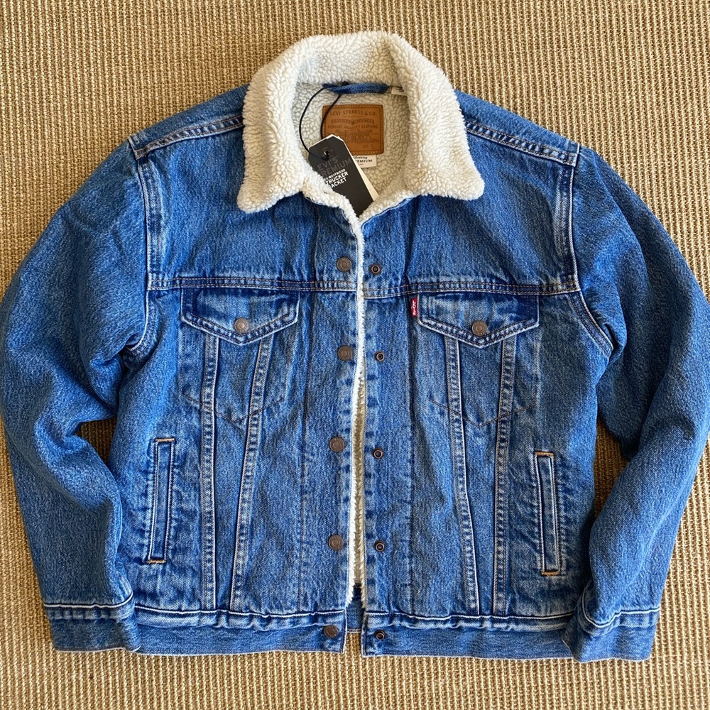 Levi’s Ex-Boyfriend Sherpa Trucker Jacket